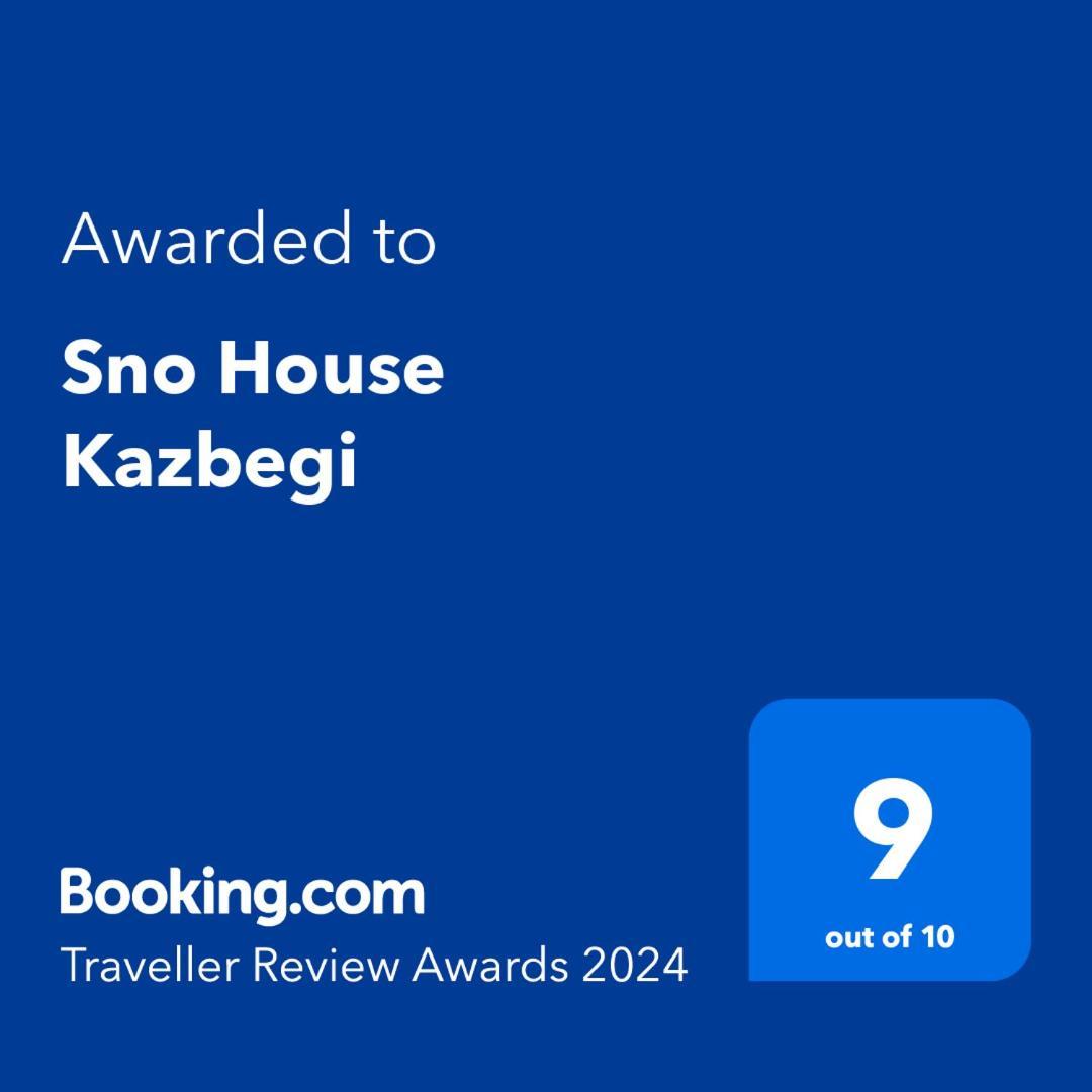Sno House In Kazbeg Hotel Luaran gambar